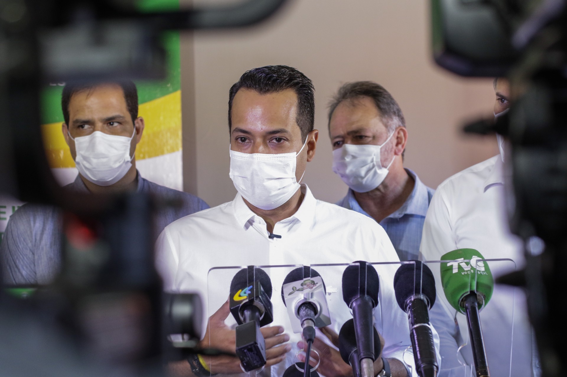 Prefeito de Caucaia, Vitor Valim, testa positivo para a covid (Foto: (Thais Mesquita/OPOVO))