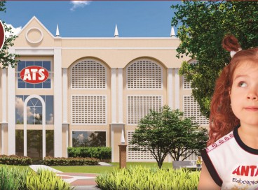 Antares Full Time uniu a excelência educacional a um projeto arquitetônico rico em detalhes que encantam crianças e adultos 