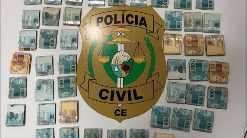 Roubo aconteceu em um estabelecimento comercial(foto: SSPDS/Reprodução )