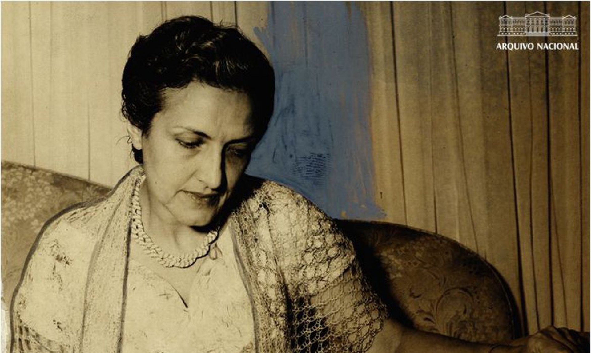 Cecília Meireles, sem data. Arquivo Nacional. Fundo Correio da Manhã. (Foto: Arquivo Nacional/Correio da Manhã)