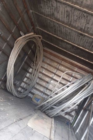 Cabos apreendidos em Maracanaú 