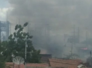 Subestação da Enel de Canindé sofre incêndio após falha em alimentador na tarde desta quarta-feira, 10 