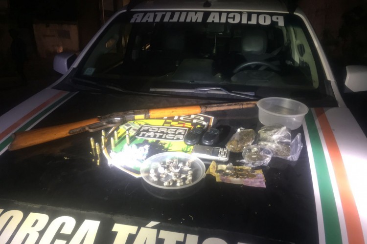 Apreensão aconteceu no bairro Conjunto Palmeiras 