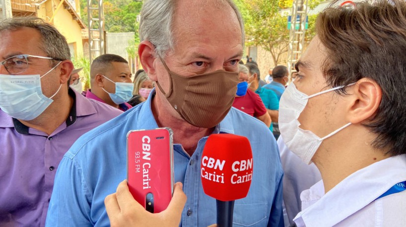 Ciro fez duras críticas ao ex-ministro Sérgio Moro(foto: Farias Júnior)