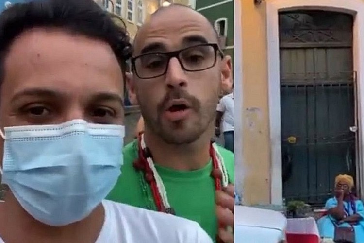 Os dois amigos - um deles, o lutador e influencer Ludvick Rego - pediram desculpas nas redes sociais após a repercussão do caso.