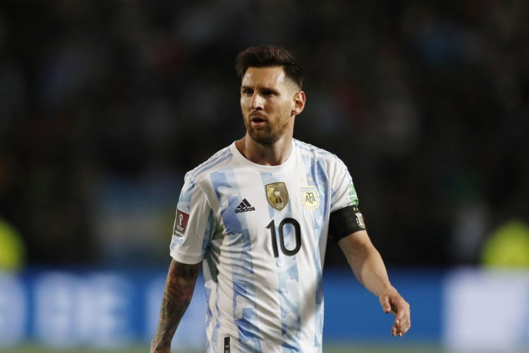 Messi comemora classificação da Argentina para a Copa do Catar