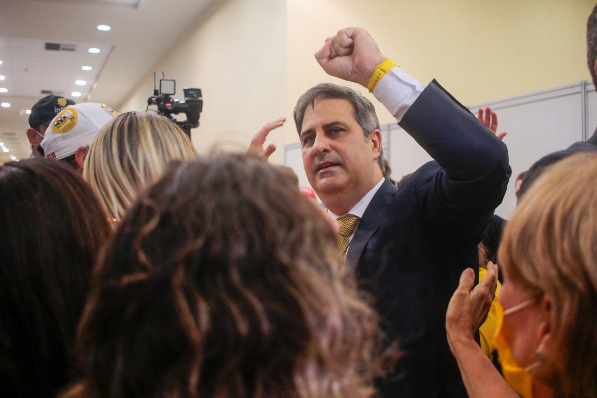 ￼ERINALDO Dantas foi reeleito com 53,13% dos votos (Foto: Bárbara Moira)