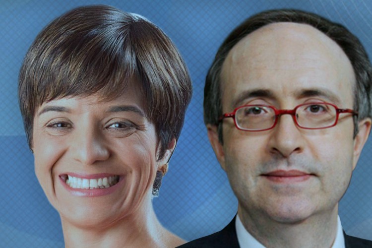 Novos colunistas Vera Magalhães e Reinaldo Azevedo