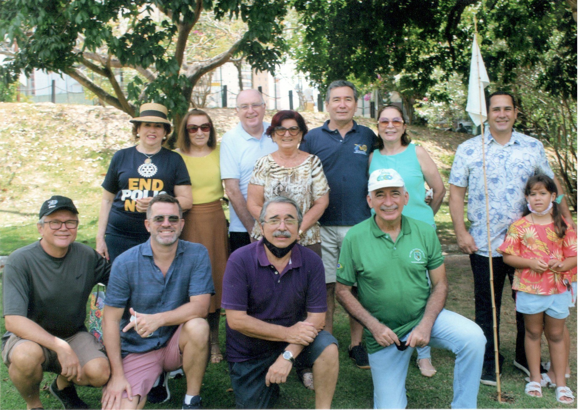 Integrantes do Rotary Clube Fortaleza Planalto(Foto: Arquivo Pessoal)
