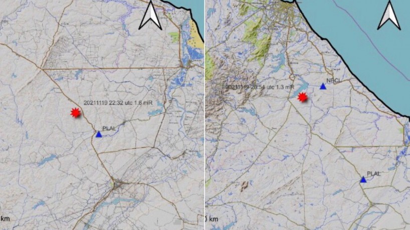 Quatro tremores de terra foram registrados nessa sexta-feira, 19, no Ceará, de acordo com dados das estações sismográficas operadas pelo Laboratório Sismológico da UFRN(foto: Reprodução/LabSis)