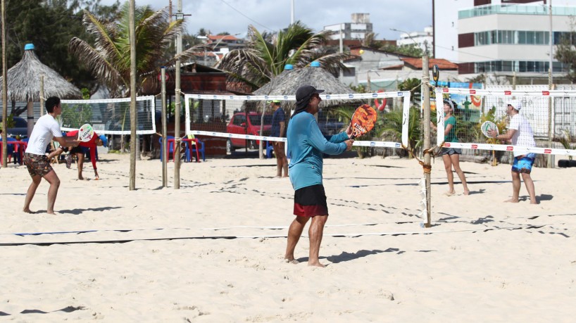 Beach Tennis na Praia do Futuro