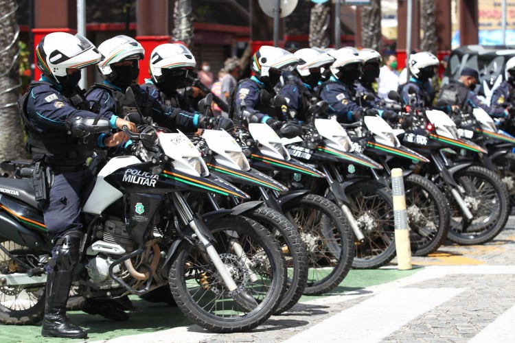 SSPDS inicia Operação Centro Seguro em Fortaleza.
