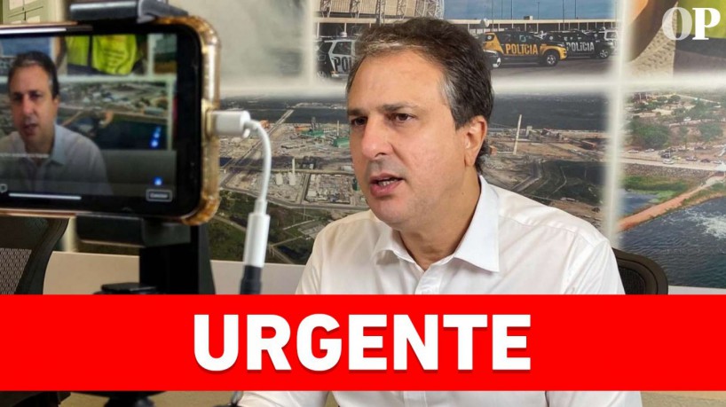 Governador Camilo Santana deve anunciar novas medidas do decreto estadual referentes à pandemia 
(foto: Divulgação/Governo do Ceará)
