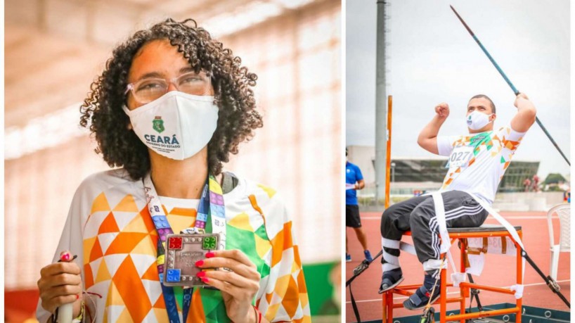 A 14ª Edição das Paralimpíadas Escolares, que ocorreu em São Paulo, SP, entre os dias 23 e 26 de novembro, marcou uma participação histórica do Ceará na competição(foto: Divulgação/ Sejuv )