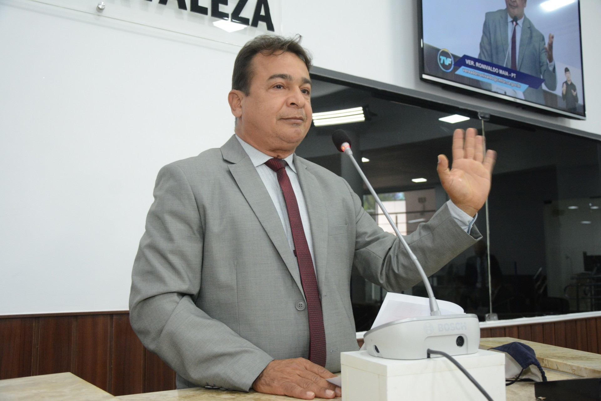 SEMANA será decisiva para o julgamento político do vereador Ronivaldo Maia  (Foto: Érika Fonseca/CMFor)