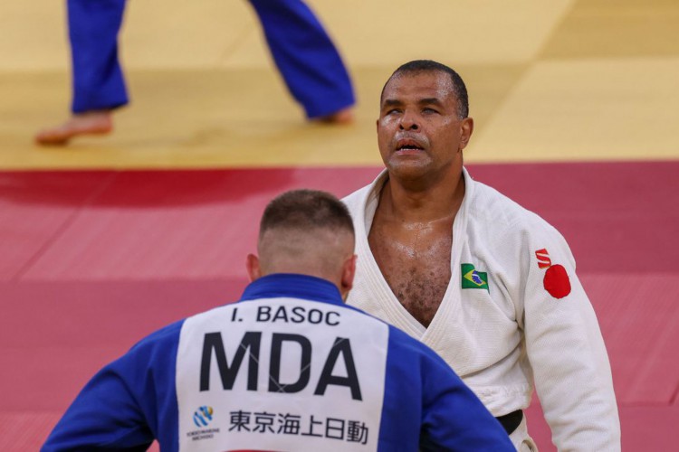 29.08.21 -Antonio Tenorio da Silva   Classificatória do Judô categoria ate100kilos nos Jogos Paralímpicos de Tóquo no NIPPON BUDOKAN .
Foto: Matsui Mikihito/CPB.