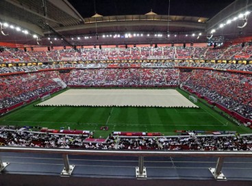 O estádio Al Bayt foi o sexto dos oito estádios da Copa de 2022 já inaugurados pelo Catar 