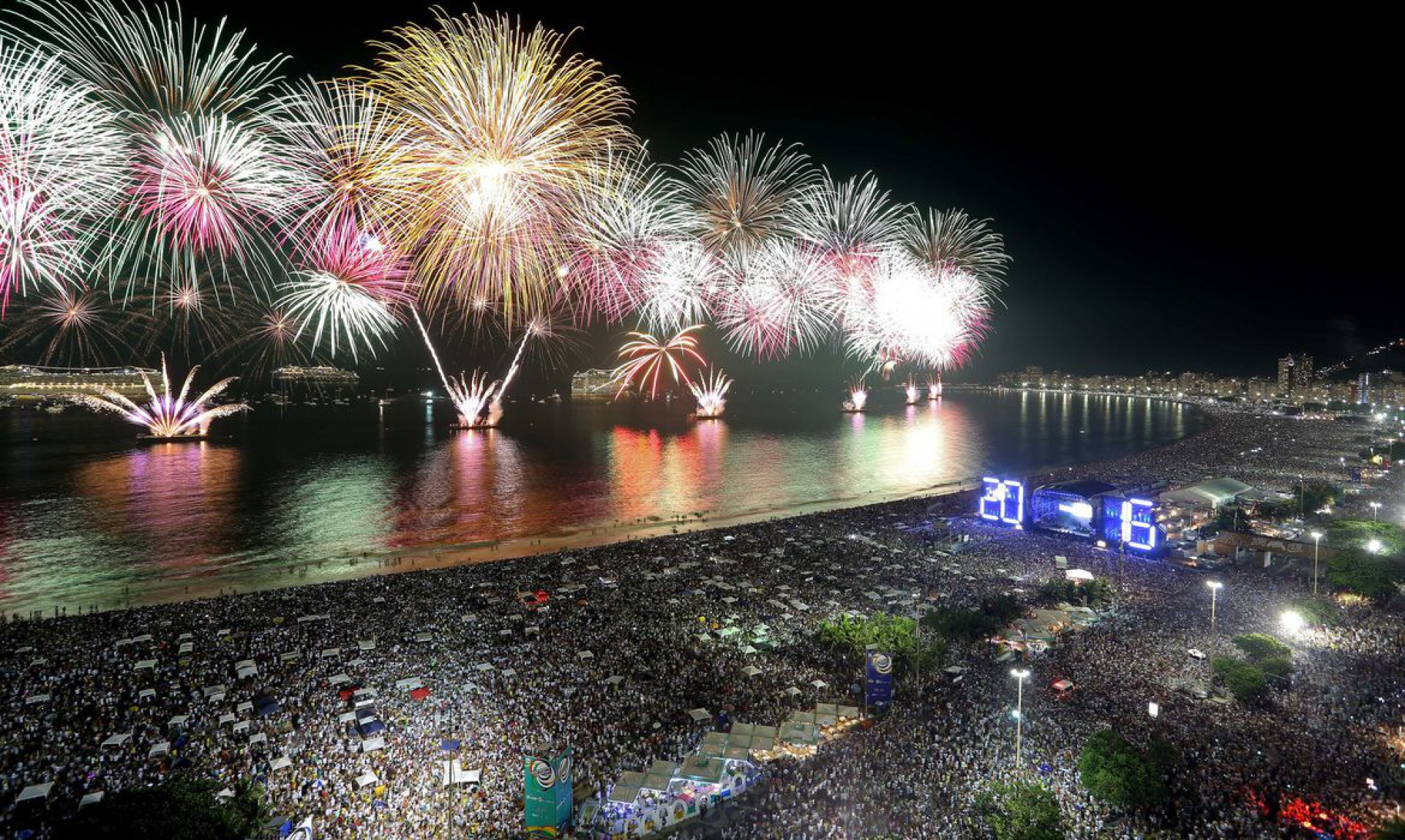 Rio de Janeiro é a única capital do Sudeste que continua com a festa pública de Réveillon confirmada. (Foto: Alexandre Macieira/Riotur)