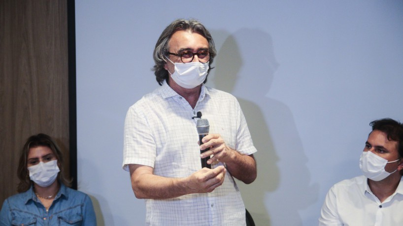 Prefeito Acilon Gonçalves, presidente do PL no Ceará (foto: FERNANDA BARROS)