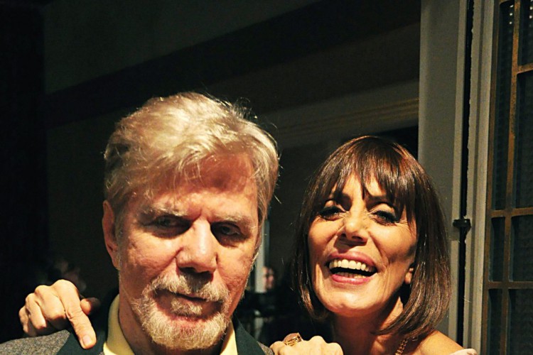 Reginaldo Faria e Mila Moreira em 'O Astro'