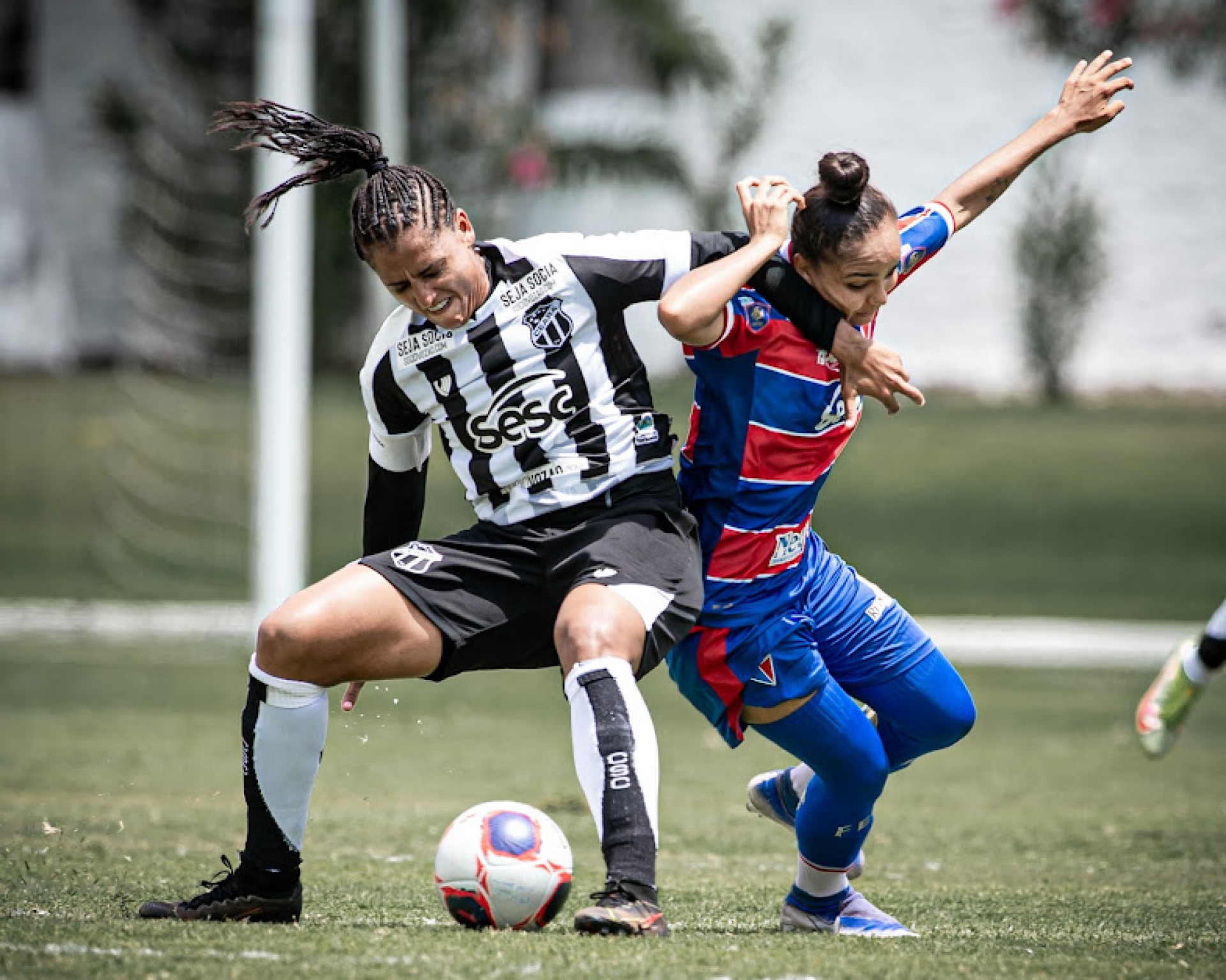 Alvinegras e Leoas disputam a Série A2 do Brasileirão Feminino.  (Foto: Samuel Andrade/Fortaleza EC)