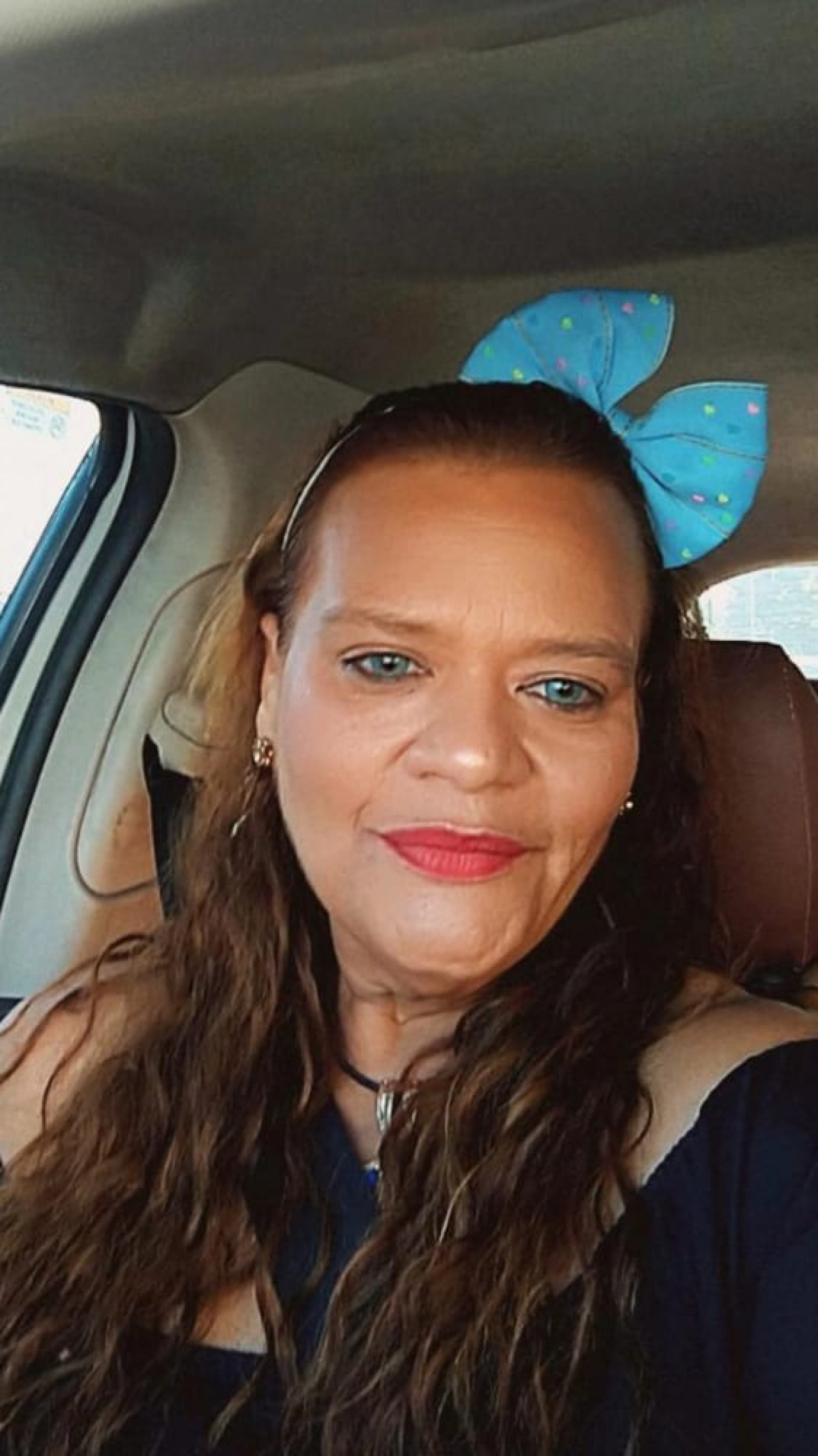 Veridiana Quintela, 46 anos, foi uma das motoristas que fez parte da implantação do Lady Driver em Fortaleza(Foto: Acervo Pessoal)