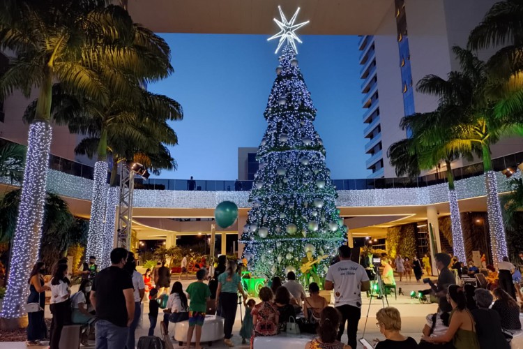 A celebração aconteceu nesta quinta-feira, 9, na Praça BS, na Av. Desembargador Moreira, nº 1.300, a partir das 17h30min