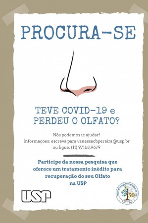 Estudante da USP oferece treinamento olfativo para pacientes de Covid-19. Estudante da USP oferece treinamento olfativo para pacientes de Covid-19.