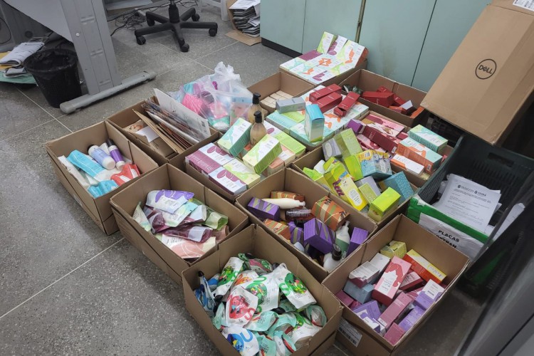 Carga roubada recuperada pela Polícia Civil 