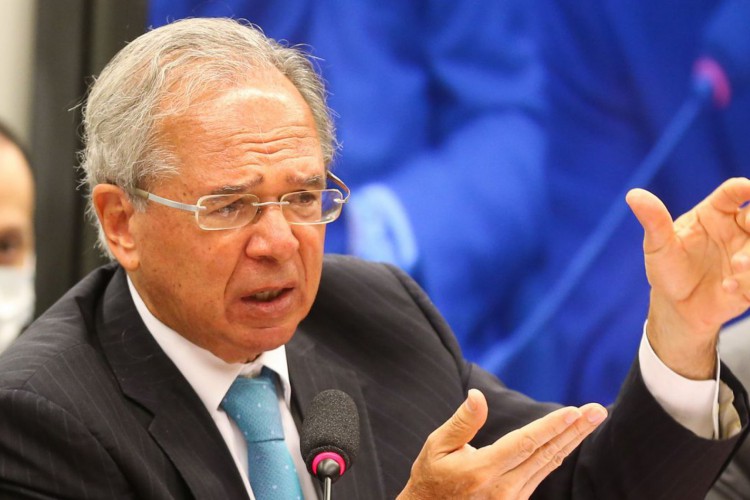 O ministro da Economia, Paulo Guedes, participa de audiência pública conjunta, de duas comissões da Câmara dos Deputados