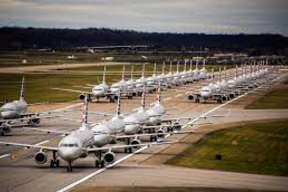Pandemia de Covid-19 gerou paralisação de grande parte da operação da aviação no mundo(Foto: Pittsburgh International Airport)