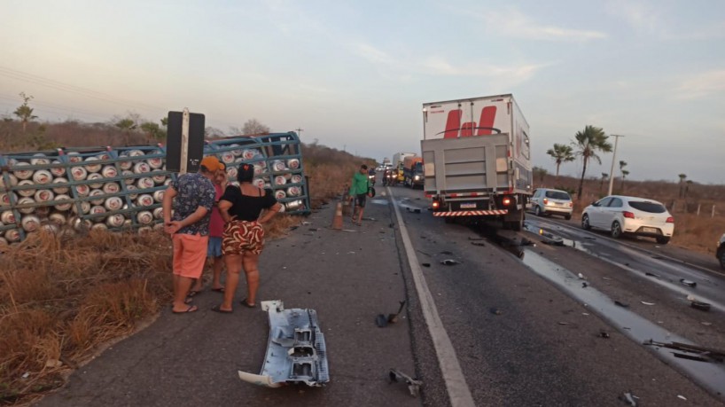 Acidente ocorreu no quilômetro 74 da BR 222 