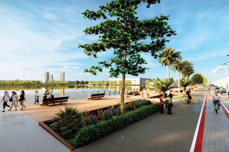 Área revitalizada terá 91 mil metros quadrados