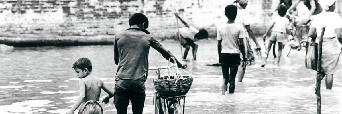 Em 1979,  enchente em Bom Jesus da Lapa