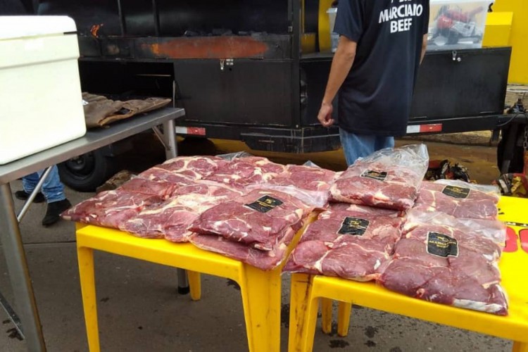 ￼Churrasco em frente ao Bradesco: pecuaristas reagem a vídeo publicado pelo banco