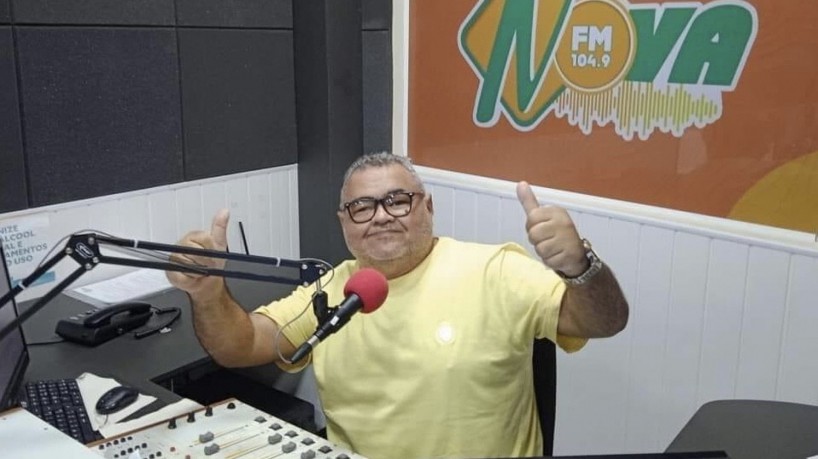 Bibi Lemos atuava na rádio Nova FM de Iguatu, onde apresentava de segunda-feira à sábado, das 15 às 17 horas, o programa Forrozão(foto: Reprodução/Facebook)