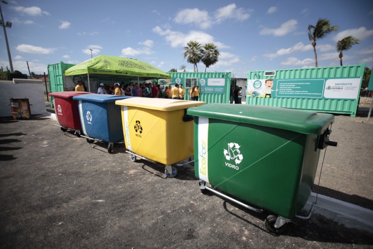 Fortaleza conta atualmente com 113 Ecopontos em funcionamento, distribu&iacute;dos por todas as regionais.