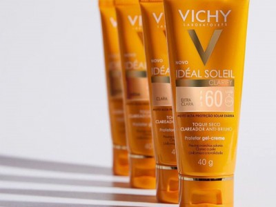 Protetor solar facial Vichy Ideal Soleil Clarify