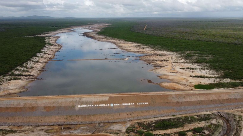 Foto de apoio ilustrativo (barragem Amarelas fica localizada no município de Beberibe). Di...