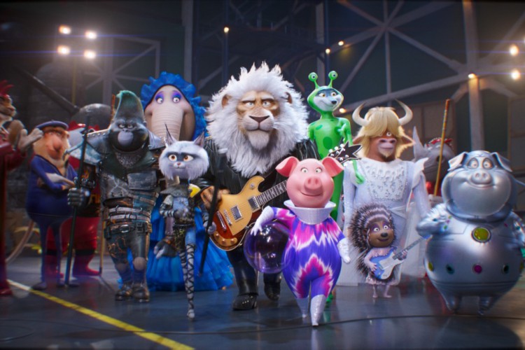 'Sing 2' é um dos filmes em cartaz nos cinemas