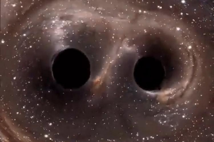 Cientistas detectaram ondas gravitacionais emitidas pela fusão de dois buracos negros, ocorrida 1,5 bilhão de anos antes; entenda a descoberta astronômica 