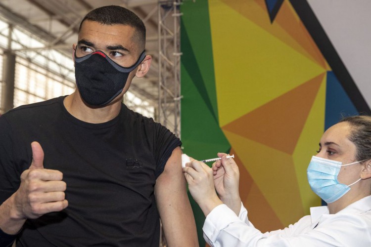 CBF exige vacinação completa dos atletas. (Foto: Ale Cabral/CPB)