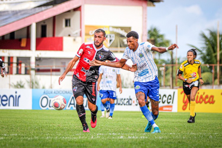 Jogo da volta entre Ferroviário e Crato teve WO a favor do Tubarão devido à suspensão do time do Interior (Foto: Lenilson Santos/Ferroviário)