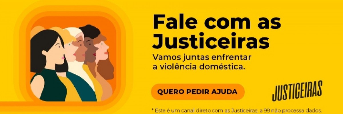 Serviço é uma parceria com o projeto Justiceiras