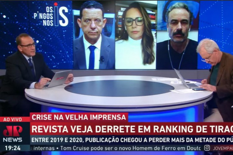 Programa da Jovem Pan reagiu a comentários da Veja