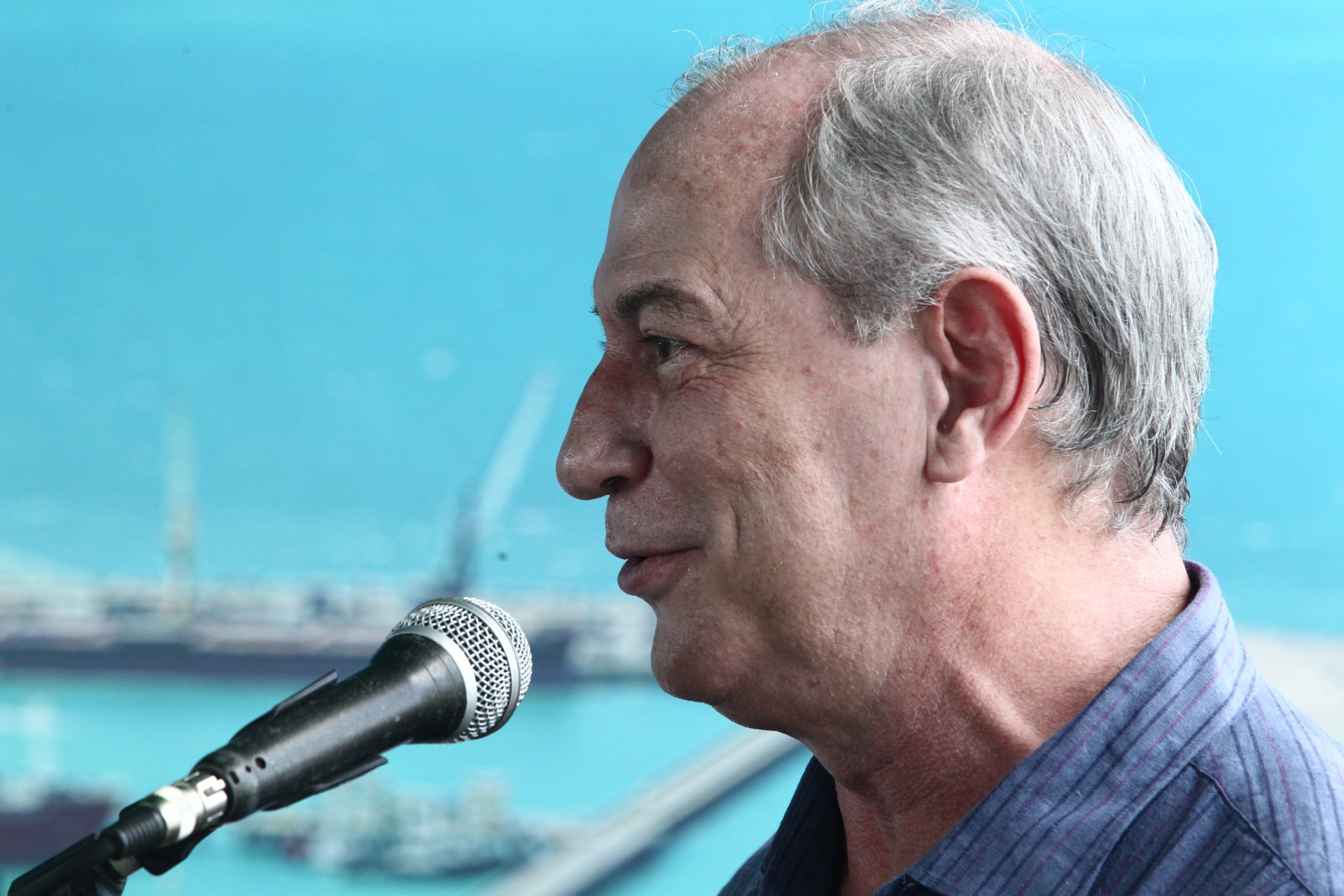 ￼EX-MINISTRO Ciro Gomes atribui o crescimento da violência aos motins  (Foto: FABIO LIMA)