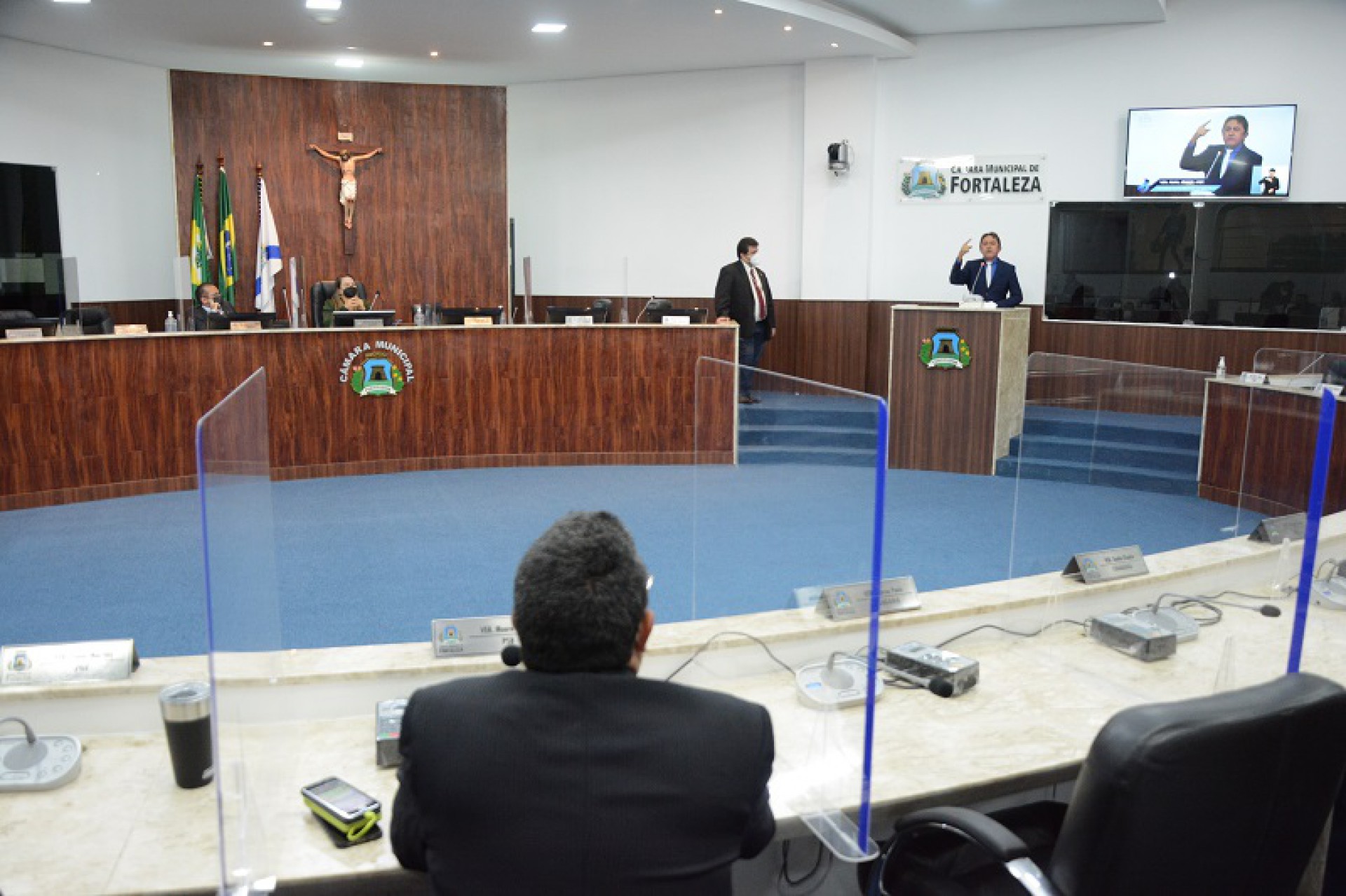 Plenário da Câmara Municipal de Fortaleza (Foto: Érika Fonseca / Assessoria da Câmara Municipal)