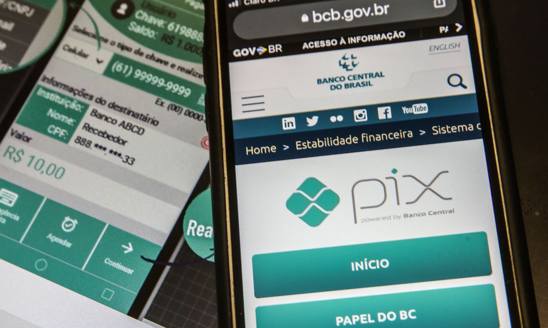 PIX é o pagamento instantâneo brasileiro criado pelo Banco Central (Foto: Marcello Casal Jr./Agência Brasil)