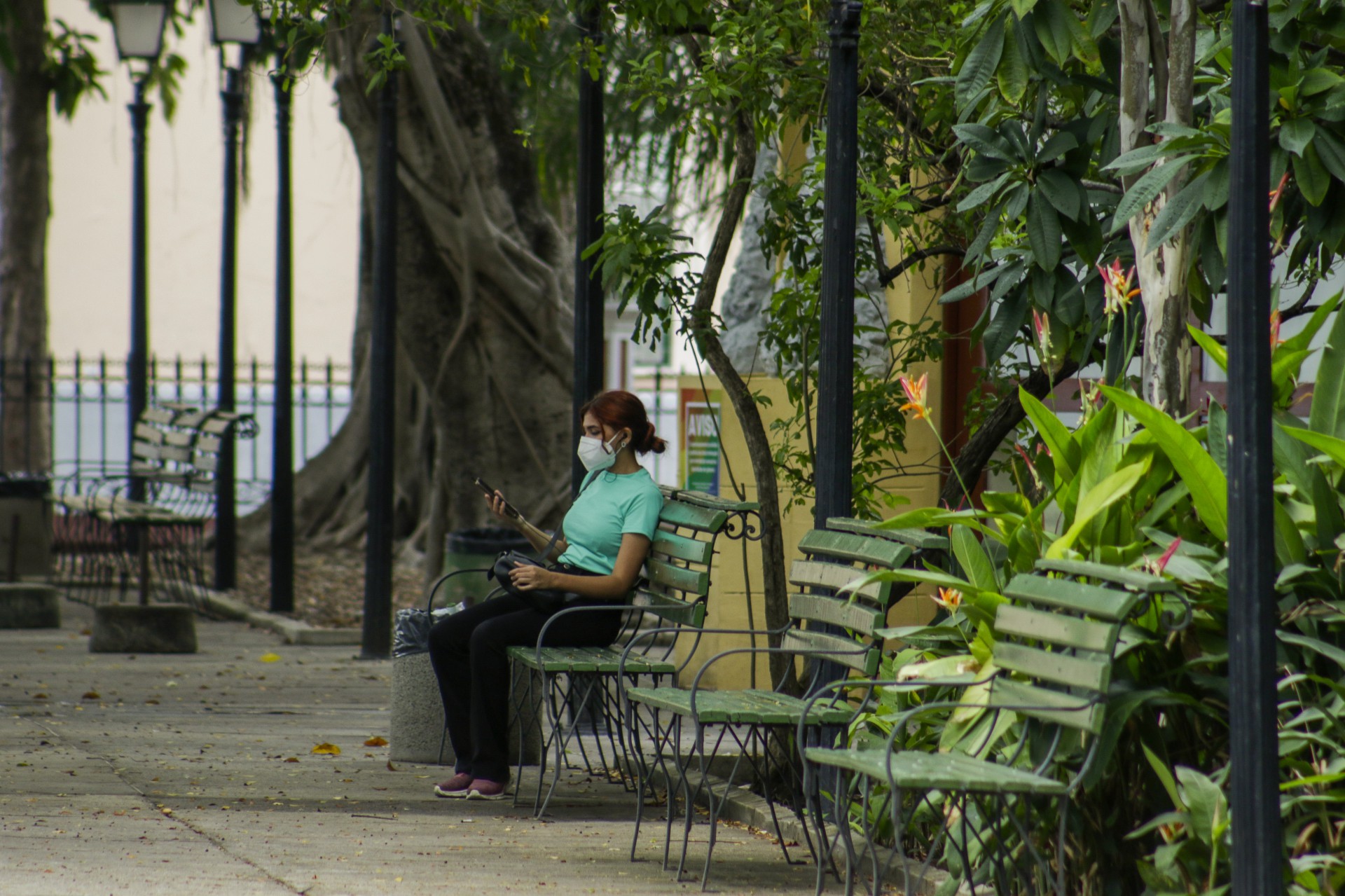 No Passeio há serviço de segurança mas é sempre bom não bobear com os pertences no meio da rua 