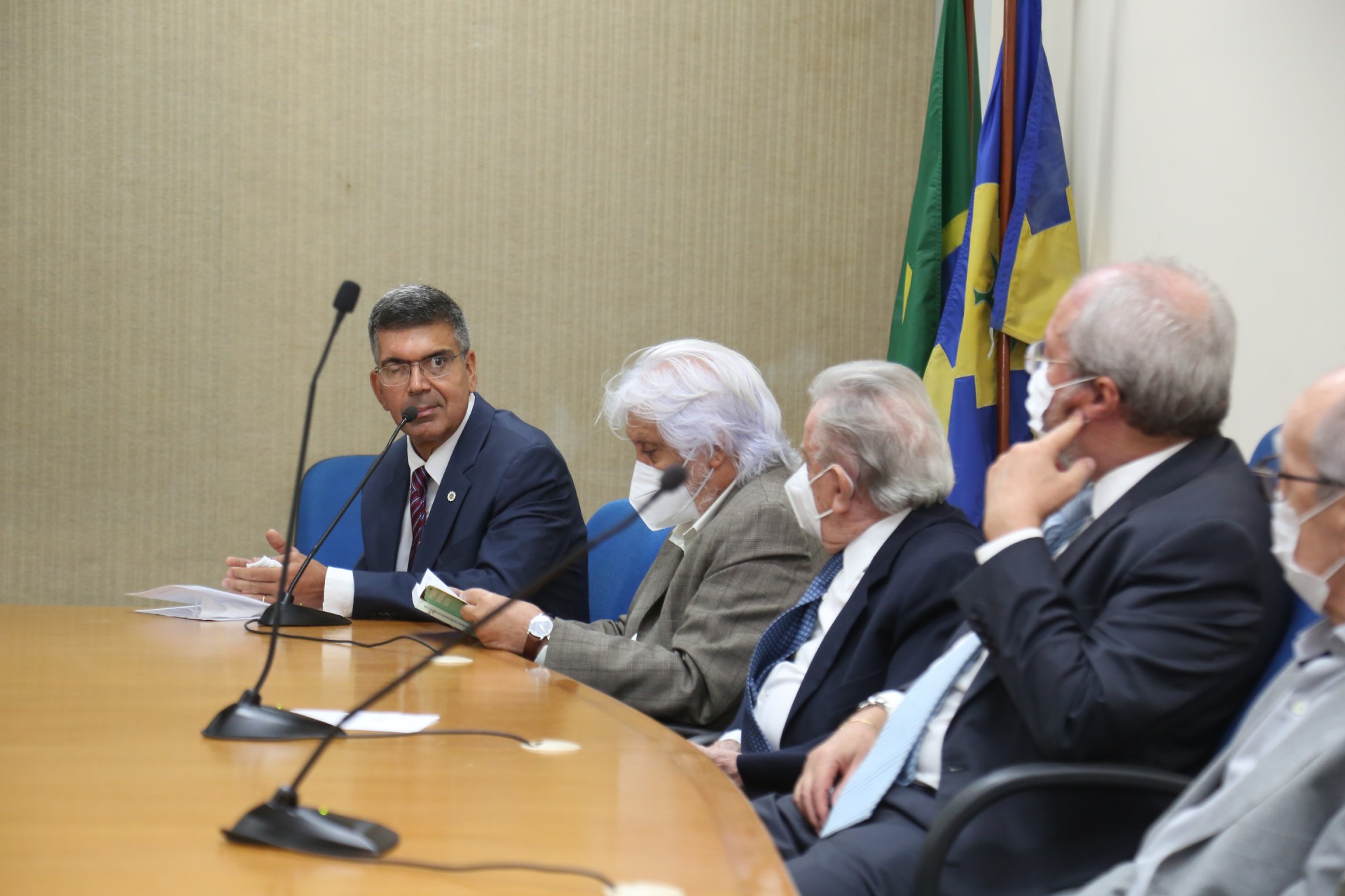 ￼ECONOMISTA Lauro Chaves Neto é o primeiro presidente da Academia (Foto: João tavares filho)